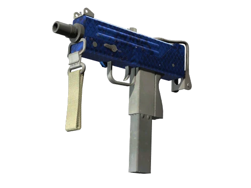 StatTrak™ MAC-10 | Lapis Gator (Well-Worn)