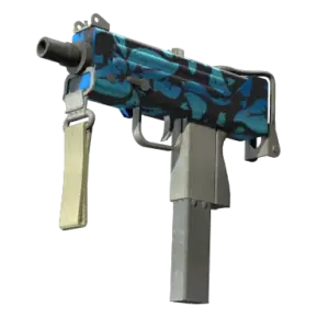 StatTrak™ MAC-10 | Oceanic (Well-Worn)