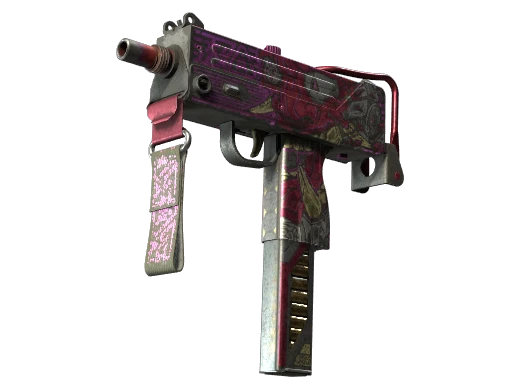 StatTrak™ MAC-10 | Saibā Oni (Battle-Scarred)