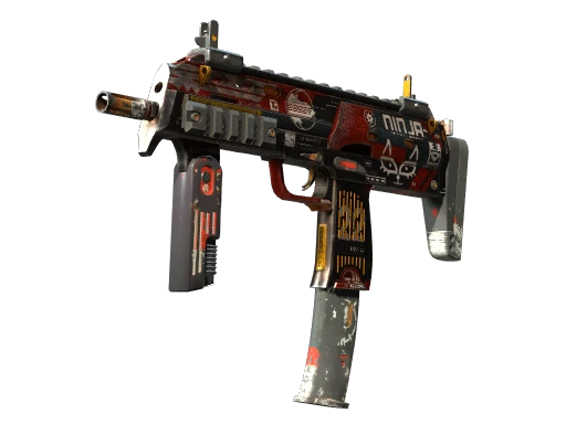 StatTrak™ MP7 | Bloodsport (Battle-Scarred)