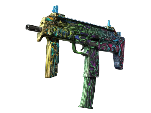 StatTrak™ MP7 | Neon Ply (Minimal Wear)