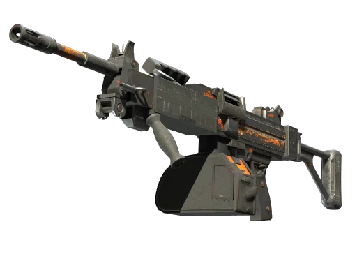 StatTrak™ Negev | dev_texture (Battle-Scarred)