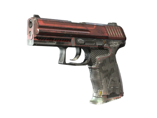 StatTrak™ P2000 | Urban Hazard (Well-Worn)