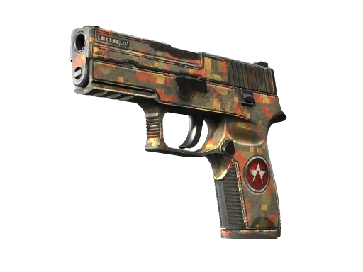 StatTrak™ P250 | Red Rock (Battle-Scarred)