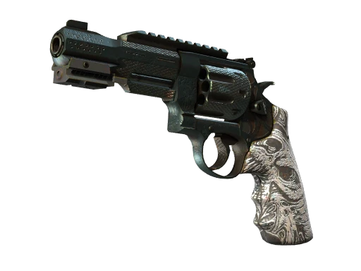 StatTrak™ R8 Revolver | Bone Forged (Well-Worn)