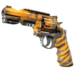 StatTrak™ R8 Revolver | Skull Crusher (Well-Worn)