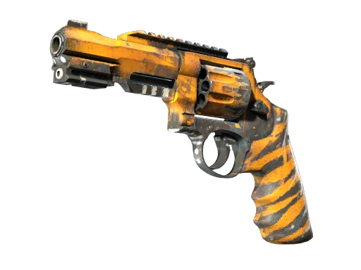 StatTrak™ R8 Revolver | Skull Crusher (Well-Worn)