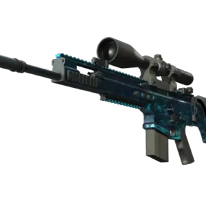 StatTrak™ SCAR-20 | Grotto (Well-Worn)