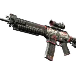 StatTrak™ SG 553 | Cyberforce (Well-Worn)