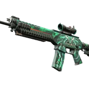 StatTrak™ SG 553 | Dragon Tech (Minimal Wear)