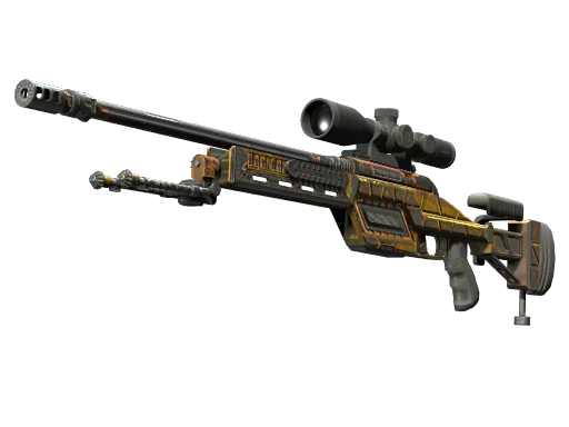 StatTrak™ SSG 08 | Big Iron (Battle-Scarred)