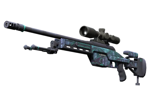 StatTrak™ SSG 08 | Mainframe 001 (Minimal Wear)