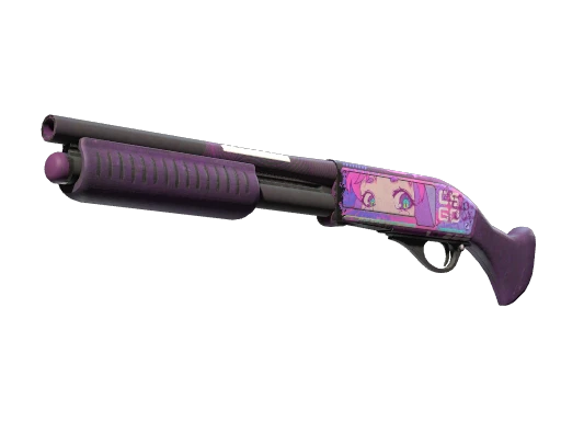 StatTrak™ Sawed-Off | Kiss♥Love (Well-Worn)