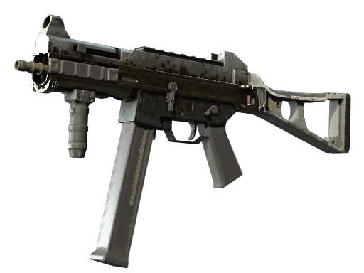 StatTrak™ UMP-45 | Gold Bismuth (Battle-Scarred)