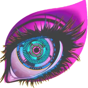 Sticker | Dystopian Gaze (Lenticular)