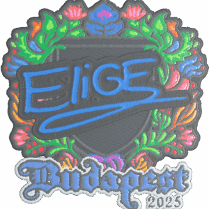 Sticker | EliGE (Embroidered) | Budapest 2025