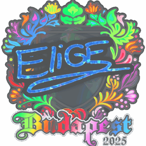 Sticker | EliGE (Holo) | Budapest 2025