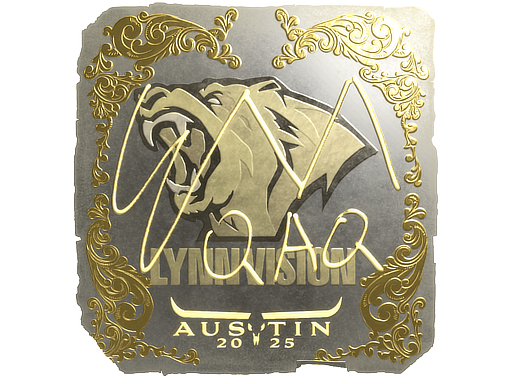 Sticker | EmiliaQAQ (Gold) | Austin 2025