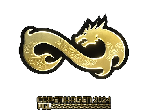 Sticker | Eternal Fire (Gold) | Copenhagen 2024