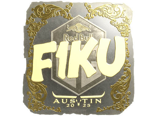 Sticker | F1KU (Gold) | Austin 2025