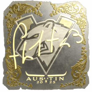 Sticker | FL1T (Gold) | Austin 2025