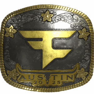Sticker | FaZe Clan (Gold) | Austin 2025