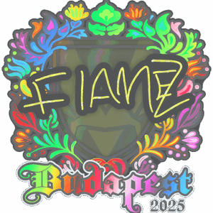 Sticker | FlameZ (Holo) | Budapest 2025