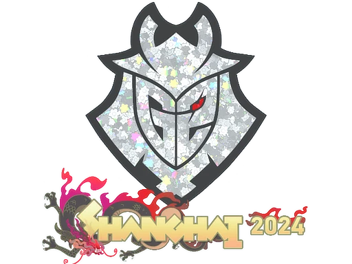 Sticker | G2 Esports (Glitter) | Shanghai 2024