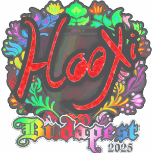 Sticker | HooXi (Holo) | Budapest 2025
