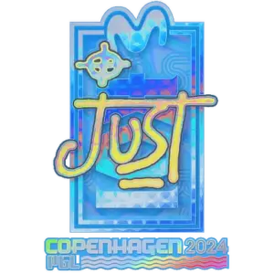 Sticker | JUST (Holo) | Copenhagen 2024
