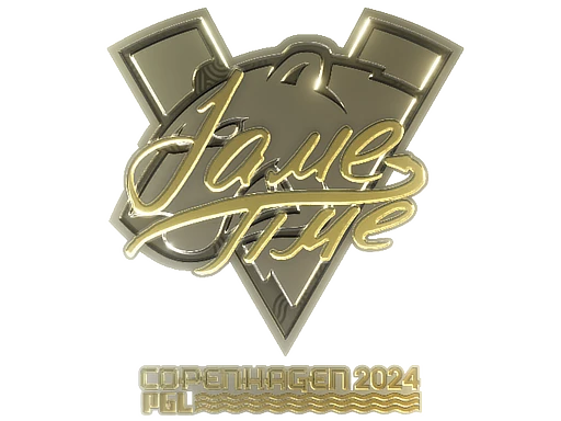 Sticker | Jame (Gold) | Copenhagen 2024