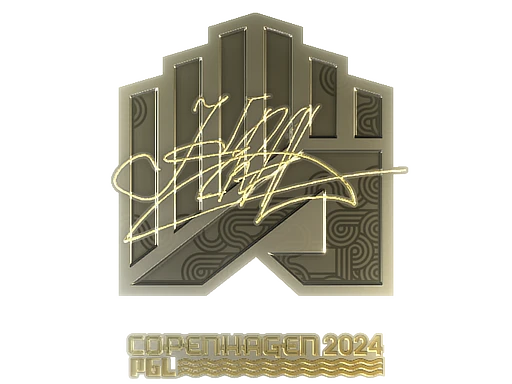 Sticker | Krad (Gold) | Copenhagen 2024