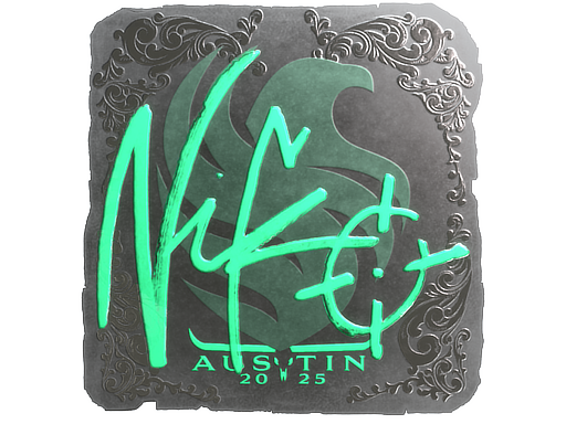 Sticker | NiKo (Foil) | Austin 2025