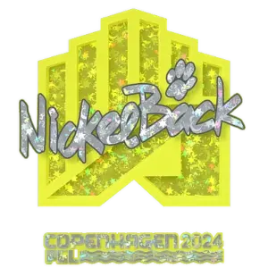 Sticker | NickelBack (Glitter) | Copenhagen 2024