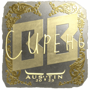 Sticker | S1ren (Gold) | Austin 2025