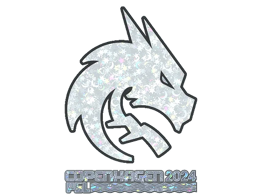 Sticker | Team Spirit (Glitter) | Copenhagen 2024