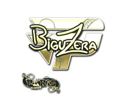 Sticker | biguzera (Gold) | Paris 2023