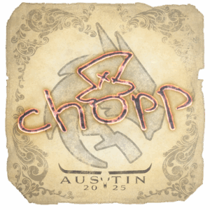 Sticker | chopper | Austin 2025