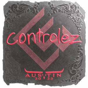 Sticker | controlez (Foil) | Austin 2025