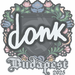 Sticker | donk | Budapest 2025