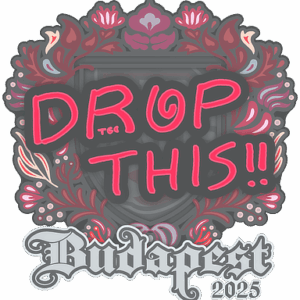 Sticker | drop | Budapest 2025