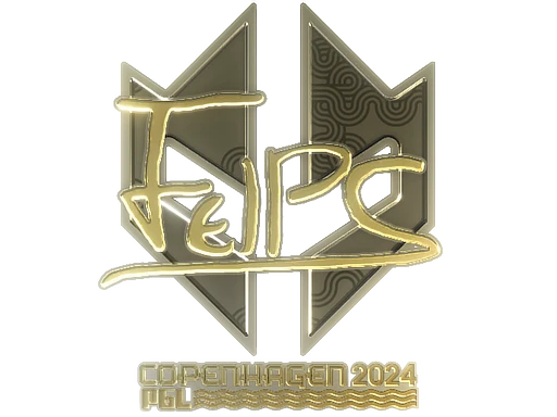 Sticker | felps (Gold) | Copenhagen 2024