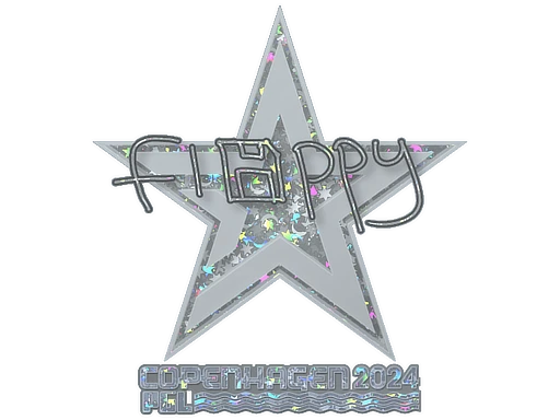 Sticker | floppy (Glitter) | Copenhagen 2024