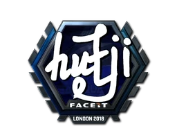 Sticker | hutji (Foil) | London 2018