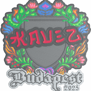 Sticker | kauez (Embroidered) | Budapest 2025