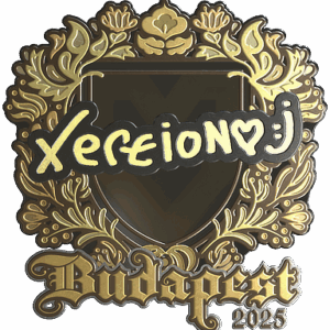 Sticker | xertioN (Gold) | Budapest 2025
