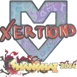 Sticker | xertioN (Holo) | Shanghai 2024