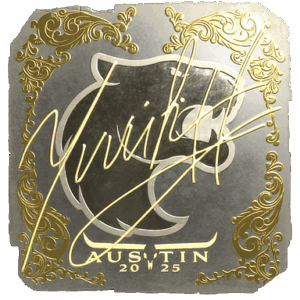 Sticker | yuurih (Gold) | Austin 2025