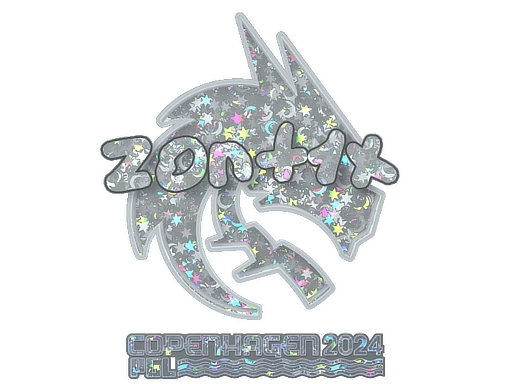 Sticker | zont1x (Glitter) | Copenhagen 2024