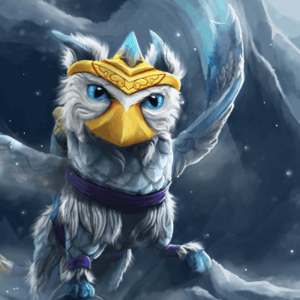 White the Blueheart Courier Loading Screen